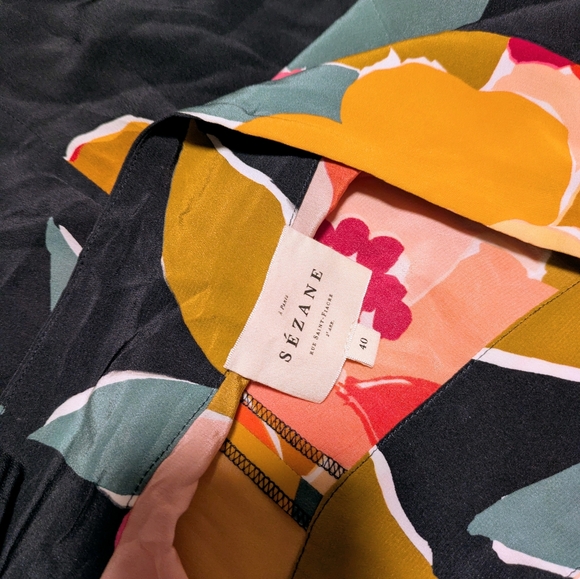 Sézane Silk Baptisto Pants - Picture 6 of 7